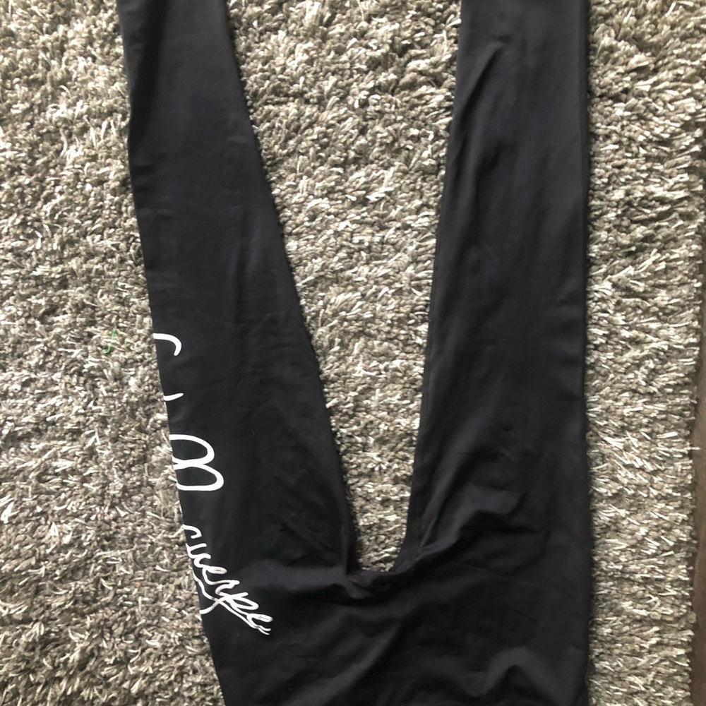 SOLD *** Black Brazilian leggings